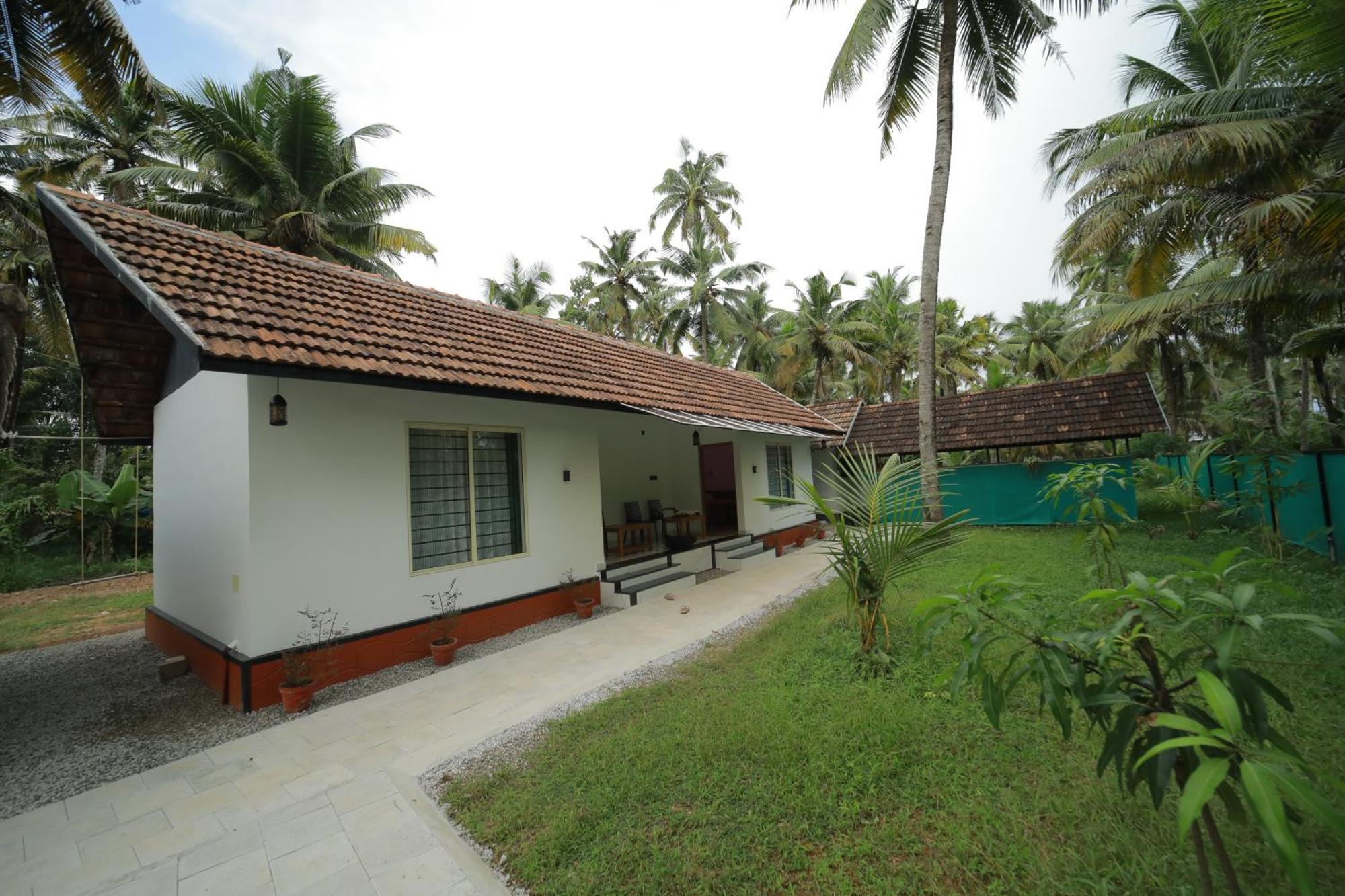 Ferienwohnung Prakruthi Residency Munroeisland Mundrothuruth Exterior foto