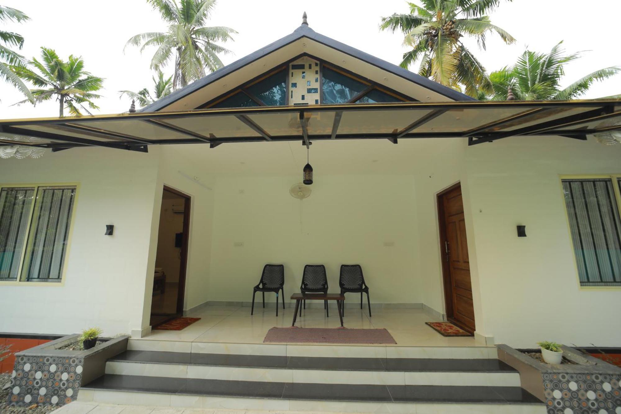 Ferienwohnung Prakruthi Residency Munroeisland Mundrothuruth Exterior foto